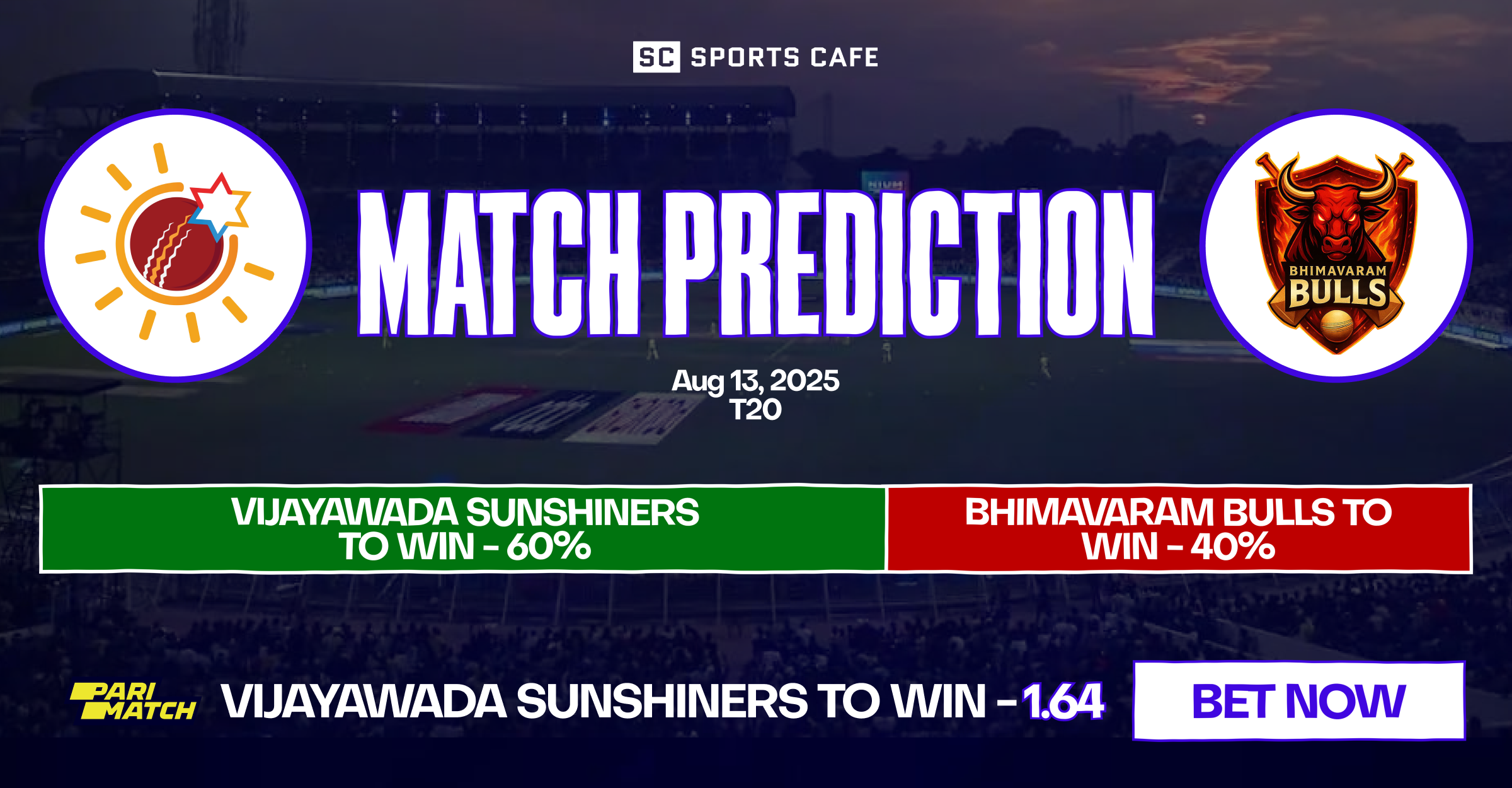 Vijayawada Sunshiners vs Bhimavaram Bulls